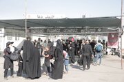 تردد زائرین حسینی در مرزهای خوزستان