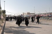 تردد زائرین حسینی در مرزهای خوزستان