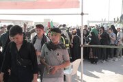 تردد زائرین حسینی در مرزهای خوزستان