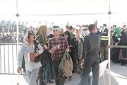 تردد زائرین حسینی در مرزهای خوزستان