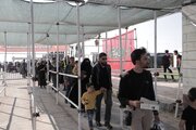 تردد زائرین حسینی در مرزهای خوزستان