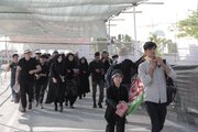 تردد زائرین حسینی در مرزهای خوزستان