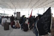 ببینید|تردد زائرین حسینی در مرزهای خوزستان