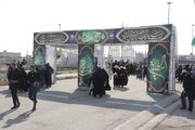 ببینید|تردد زائرین حسینی در مرزهای خوزستان