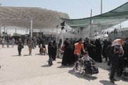 ببنید|تردد زائرین حسینی در مرزهای خوزستان