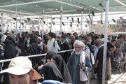 ببینید|تردد زائرین درمرزهای خوزستان