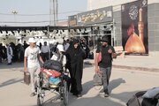 ببینید|تردد زائرین درمرزهای خوزستان