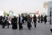 ببینید|تردد زائرین درمرزهای خوزستان