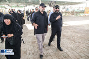 ببینید| بازدید مشاور وزیر راه و شهرسازی از نحوه خدمات رسانی به زائرین اربعین حسینی در مرز شلمچه