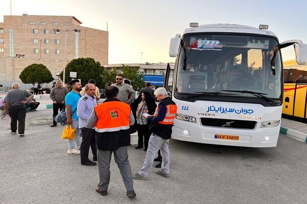 اعزام بیش از ۴ هزار زائر از خراسان شمالی با ناوگان حمل و نقل عمومی به گذرگاه های مرزی  اعزام زائر