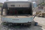 مازندران- تصادف اتوبوس محور سوادکوه