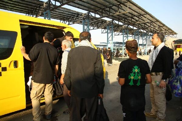 مشکلی در انتقال زوار در چذابه وجود ندارد اکیپ حمل و نقل