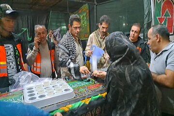 ببینید| موکب فعالان راهداری و حمل ونقل جاده ای استان البرز در پایانه برکت مرز مهران
