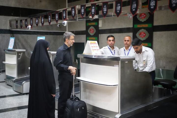 بازگشت زائران اربعین حسینی استان خراسان شمالی به فرودگاه بینالمللی بجنورد فرودگاه گرگان