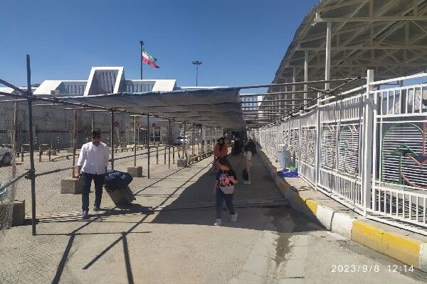 تردد ۱۱۰ هزار و ۷۷۵ مسافر اربعین از پایانه باشماق  پایانه باشماق