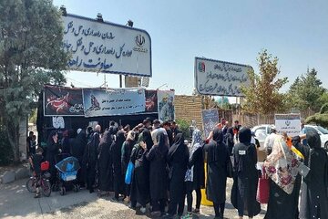 ویدئو| موکب اداره کل راهداری و حمل و نقل جاده ای استان البرز در روز اربعین