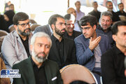 ببینید| تشییع پیکر شهید گمنام در مقابل دانشکده صنعت هواپیمایی