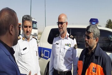 ویدیو|بازدید پلیس راه کشور با همراهی مدیر کل راه و شهرسازی شرق استان سمنان (شاهرود) از محورهای استان