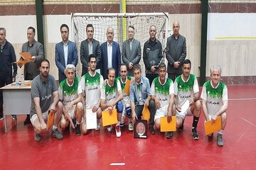 کارمندان راهداری استان اردبیل مقام دوم را در مسابقات والیبال کسب کردند