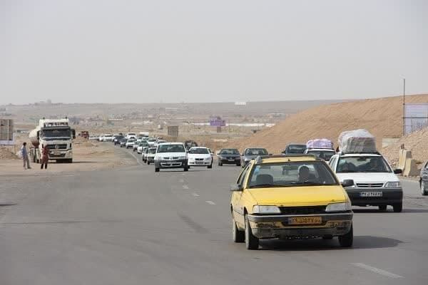 تردد ۶۴۳ هزارو۷۲۲ وسیله نقلیه در محورهای ورودی استان سمنان در دهه پایانی ماه صفر