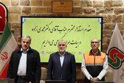 ویدیو| آیین تجلیل و تکریم از خادمان زائرین اربعین حسینی در اداره کل راهداری و حمل و نقل جاده ای با حضور استاندار بوشهر