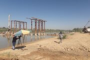 ببینید| پخش زنده آخرین وضعیت احداث پل عنافچه ملاثانی در خوزستان از شبکه خبر