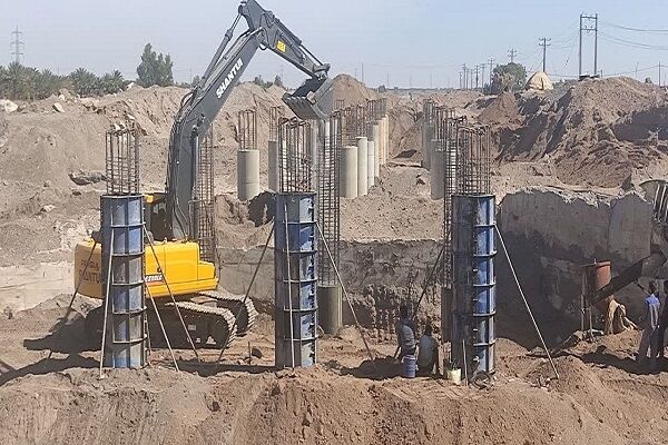 پیشرفت ۹۵درصدی در احداث پل ۴ دهانه محور سه راهی بهادر اباد_ رودبار _ ایرانشهر