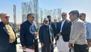ببینید| بازدید استاندار سیستان و بلوچستان از عملیات اجرایی ساخت 8310 واحد مسکونی طرح نهضت ملی مسکن  سایت تفتان شهر زاهدان