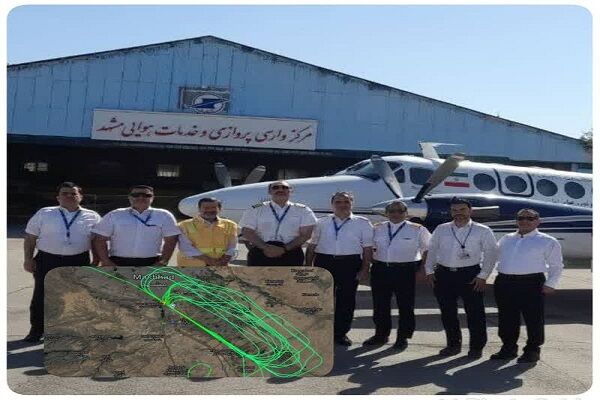 عملیات وارسی پروازی سامانه جدید ILS/DME فرودگاه مشهد انجام شد وارسی پروازی