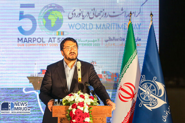 اتصال بنادر  رجایی و کاسپین با افتتاح راهآهن رشت - کاسپین تا ۳ ماه آینده ببینید| گرامیداشت روز جهانی دریانوردی با حضور وزیر راه و شهرسازی