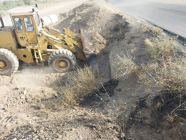 اجرای طرح راهداری محوری به منظور ارتقای ایمنی در جاده «خنداب - میلاجرد»  ارتقای ایمنی خنداب
