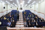 بمناسبت هفته دفاع مقدس و پویش سراسری پیامبراکرم( ص)قانون حمایت از خانواده در شرق استان سمنان(شاهرود)برگزارشد