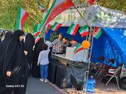 ببینید | برپایی موکب اداره کل راه و شهرسازی استان البرز در جشن بزرگ رسول مهربانی‌ها