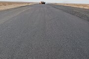 ببینید|ادامه پیشرفت پروژه محور چاه جام -بیارجمند (قطعه سوم)در شرق استان سمنان(شاهرود)