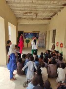 ببینید| اجرای طرح آموزش ایمنی مدارس حاشیه راه ها در جنوب سیستان و بلوچستان