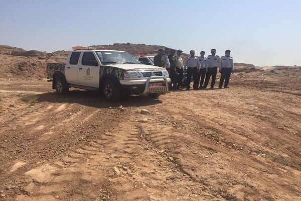 اراضی ملی در شهرستان شوشتر به مبلغ یک هزار و ۲۰۰ میلیارد ریال رفع تصرف شد  یگان خوزستان