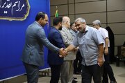 تقدیر از خادمین اربعین حسینی اداره کل راهداری و حمل و نقل جاده ای خوزستان