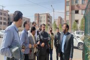 بازدید از مسکن گلبهار مشهد توسط راه و شهرسازی خراسان شمالی