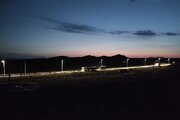 ایمن سازی محدوده تردد یوز پلنگ آسیایی با نصب چراغ های روشنایی