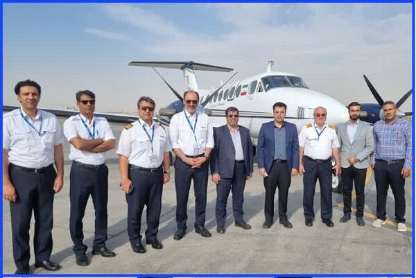 چک و وارسی پروازی سامانه تقرب دقیق موسوم به ILS/DME فرودگاه بین المللی یزد وارسی پروازی فرودگاه یزد