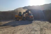 ادامه پیشرفت پروژه محور شاهرود _طرود (قطعه دوم)در شرق استان سمنان