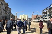 بازدید مذنب از نهضت ملی مسکن خراسان شمالی