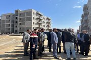 بازدید مذنب از نهضت ملی مسکن خراسان شمالی