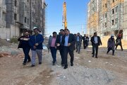 بازدید مذنب از نهضت ملی مسکن خراسان شمالی