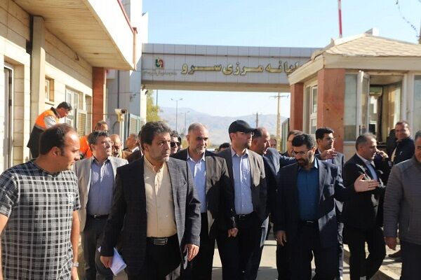 سفر دو روزه اعضای کارگروه شورای ساماندهی مبادی ورودی و خروجی زمینی کشور به استان آذربایجان غربی 600.jpg