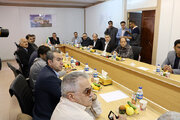 بازدید علی نبیان معاون وزیر راه و شهرسازی و مدیرعامل سازمان مجری ساختمانها و تاسیسات عمومی و دولتی از روند احداث بیمارستان ۵۴۰ تختی کرمانشاه
