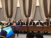 دیدار مهرداد بذرپاش وزیر راه و شهرسازی با تیلک تکبایف وزیر حمل‌و‌نقل و ارتباطات قرقیزستان