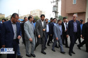 ببینید | بازدید وزیر راه و شهرسازی از پروژه ۱۱۰۰ واحدی سبحان شهرستان قرچک