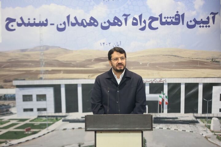 راهآهن همدان- سنندج فرصت جدید ترانزیتی برای کشور وزیر سنندج