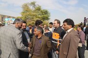 ببينيد | حضور همکاران اداره‌کل راهداری و حمل‌و‌نقل جاده‌ای استان اصفهان در راهپیمایی ضد استکباری ۱۳ آبان